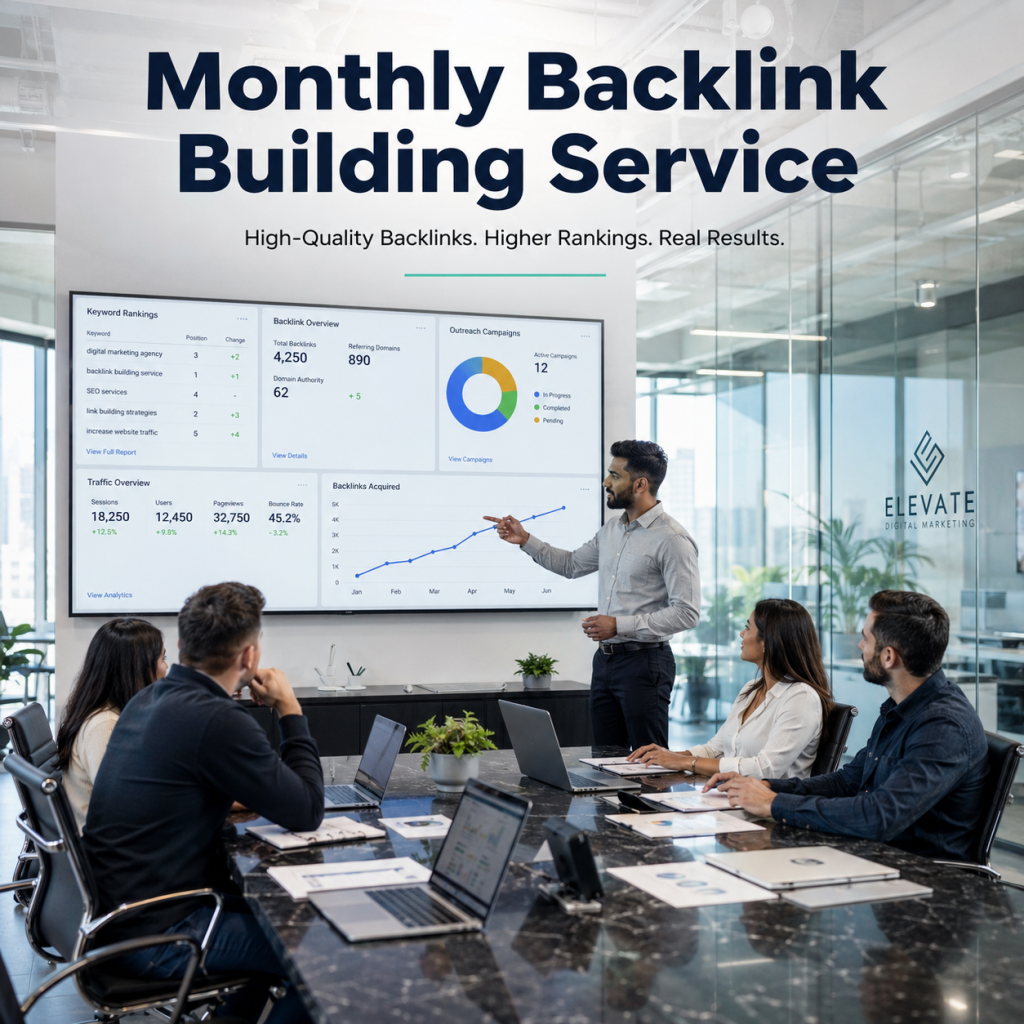 Monthly Backlink Building Services | Boost Rankings Naturally